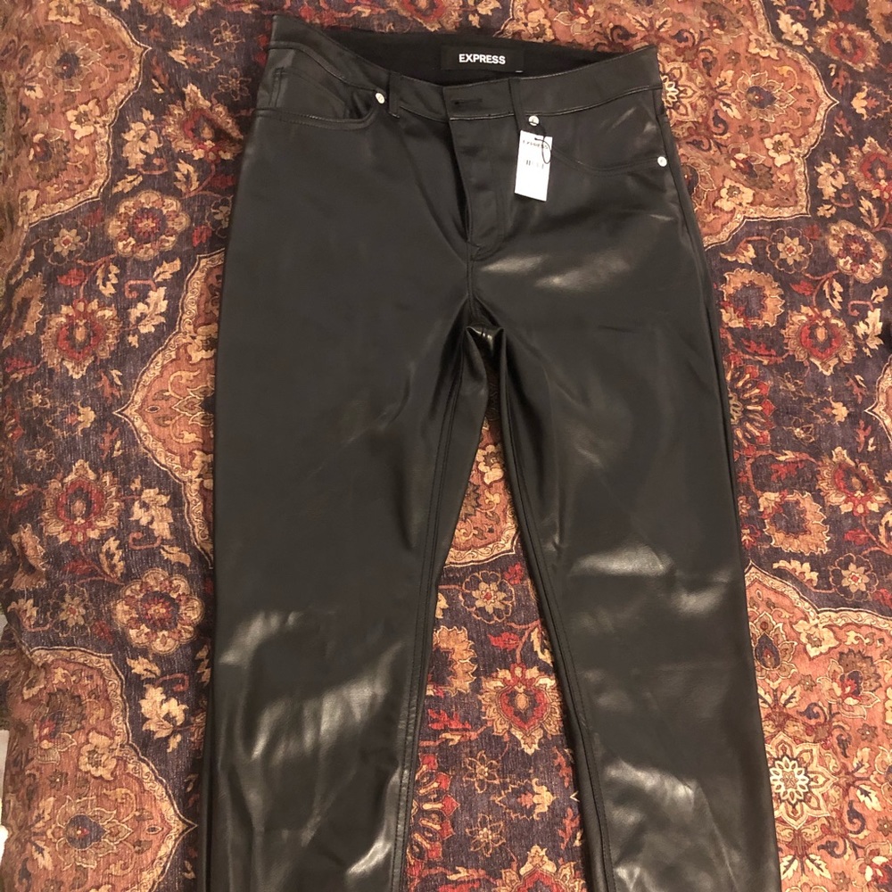 Faux Leather pants